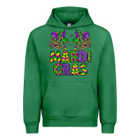 Emerald mardi gras Urban Hoodie - LillyAllenDesigns