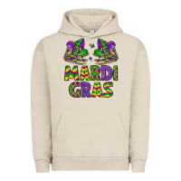 Pigment French Oak mardi gras Urban Hoodie - LillyAllenDesigns