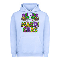 Pigment Grape Ice mardi gras Urban Hoodie - LillyAllenDesigns