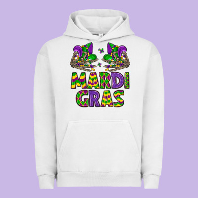 Mardi Gras Urban Hoodie Designed By Lillyallendesigns