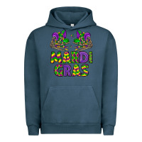 Pigment Midnight Navy mardi gras Urban Hoodie - LillyAllenDesigns