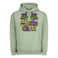 Pigment Oil Green mardi gras Urban Hoodie - LillyAllenDesigns