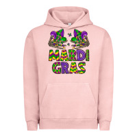 Pigment Salmon mardi gras Urban Hoodie - LillyAllenDesigns