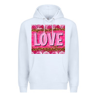 White love valentines day Premium Hoodie - NancyCooperArtShop