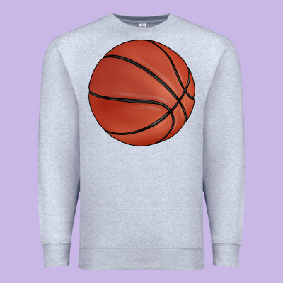 Basketball Premium Sweatshirt Designed By Barkaloodesign