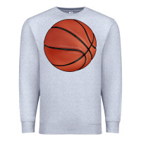 Heather Grey basketball Premium Sweatshirt - BarkalooDesign