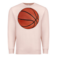 Pale Pink basketball Premium Sweatshirt - BarkalooDesign