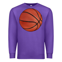 Purple basketball Premium Sweatshirt - BarkalooDesign
