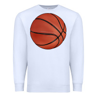 White basketball Premium Sweatshirt - BarkalooDesign