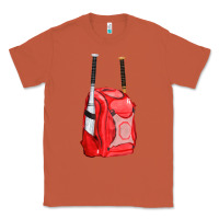 Copper red bat backpack fa element Classic Tee - FaDigitalArtStudio