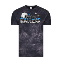 Cloud Black raising ballers volleyball Vintage Tee - Zillion Design Studio