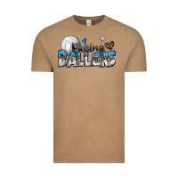 Vintage Coffee raising ballers volleyball Vintage Tee - Zillion Design Studio