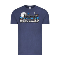 Vintage Denim raising ballers volleyball Vintage Tee - Zillion Design Studio