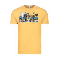 Vintage Mustard raising ballers volleyball Vintage Tee - Zillion Design Studio