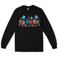 Black American Granny 4th of july Long Sleeve Tee - CowGirlArtShop