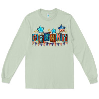 Matcha American Granny 4th of july Long Sleeve Tee - CowGirlArtShop