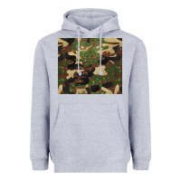Heather Grey camouflage glitter Heavyweight Hoodie - BarkalooDesign