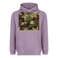 Lavender camouflage glitter Heavyweight Hoodie - BarkalooDesign