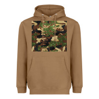 Toasted Coconut camouflage glitter Heavyweight Hoodie - BarkalooDesign
