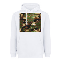 White camouflage glitter Heavyweight Hoodie - BarkalooDesign