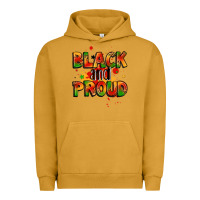 Pigment Peanut Butter black and proud Urban Hoodie - LillyAllenDesigns