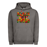 Pigment Tornado black and proud Urban Hoodie - LillyAllenDesigns
