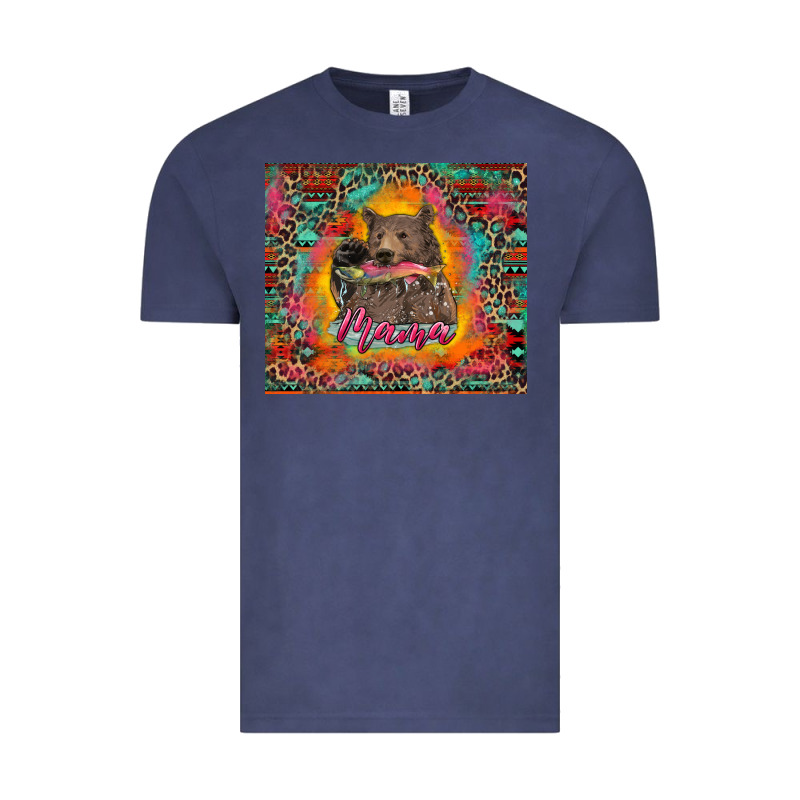 Mama Bear Leopard And Aztec Vintage Tee by RanaPortraitStore | Teevron
