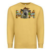 Antique Gold Western Hampshire Sheep Mom Premium Sweatshirt - LillyAllenDesigns