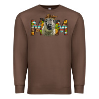 Chestnut Western Hampshire Sheep Mom Premium Sweatshirt - LillyAllenDesigns