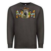 Smoke Western Hampshire Sheep Mom Premium Sweatshirt - LillyAllenDesigns