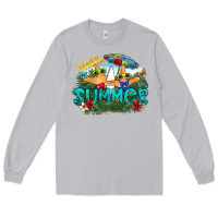 Moon Dust hello summer Long Sleeve Tee - SublimationCraftShop