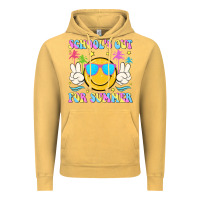 Vintage Mustard schools out for summer Vintage Hoodie - JahusDesignShop