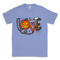 Colony Blue love halloween Classic Tee - CowhideDigitalArt