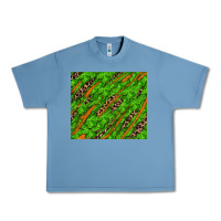 Pebble Blue distressed shamrock and leopard Urban Heavy Tee - RanaPortraitStore