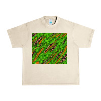 Sandshell distressed shamrock and leopard Urban Heavy Tee - RanaPortraitStore