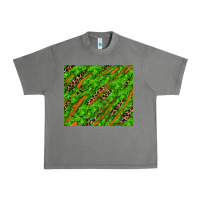 Tornado distressed shamrock and leopard Urban Heavy Tee - RanaPortraitStore