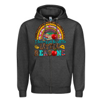 Charcoal Heather i love my job for all the little reasons Zipper Hoodie - AdoDesignShop