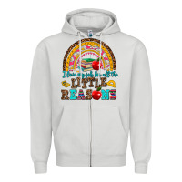Dove Grey i love my job for all the little reasons Zipper Hoodie - AdoDesignShop