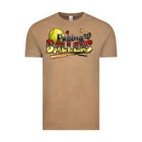 Vintage Coffee raising ballers softball Vintage Tee - Zillion Design Studio