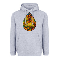 Heather Grey Fall Teardrop Heavyweight Hoodie - LillyAllenDesigns