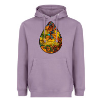 Lavender Fall Teardrop Heavyweight Hoodie - LillyAllenDesigns