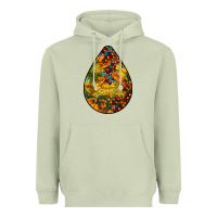 Matcha Fall Teardrop Heavyweight Hoodie - LillyAllenDesigns