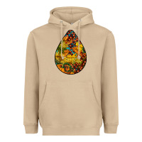 Mushroom Fall Teardrop Heavyweight Hoodie - LillyAllenDesigns