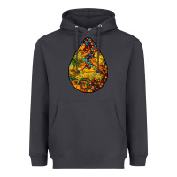 Smoke Fall Teardrop Heavyweight Hoodie - LillyAllenDesigns