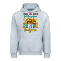 Heather Grey when you dont find the sunshine be the sunshine Urban Hoodie - LillyAllenDesigns