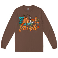 Chestnut fall is my favorite Long Sleeve Tee - HRA Design Shop