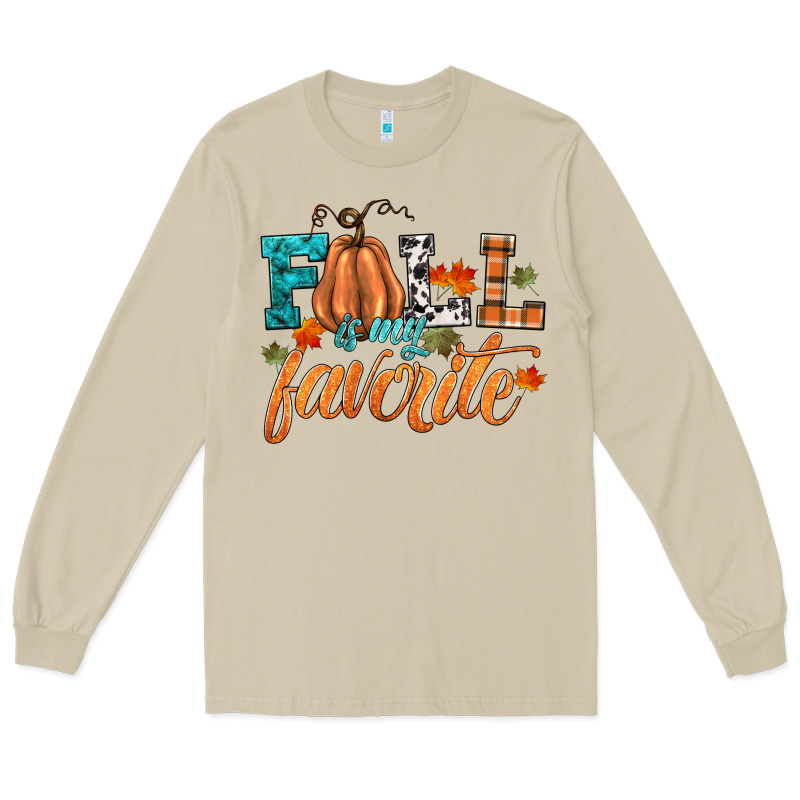 Fall Is My Favorite Long Sleeve Tee by HRA Design Shop | Teevron