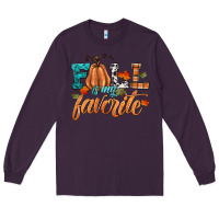 Plum fall is my favorite Long Sleeve Tee - HRA Design Shop