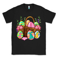 Black Easter eggs with basket Easter Day Classic Tee - Neo Western
