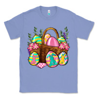 Colony Blue Easter eggs with basket Easter Day Classic Tee - Neo Western